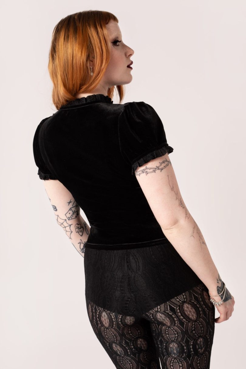 Mourning Top  Shop now at Kitty Darling