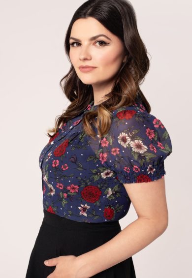 Camellia Blouse – Shirts and Blouses | Kitty Darling