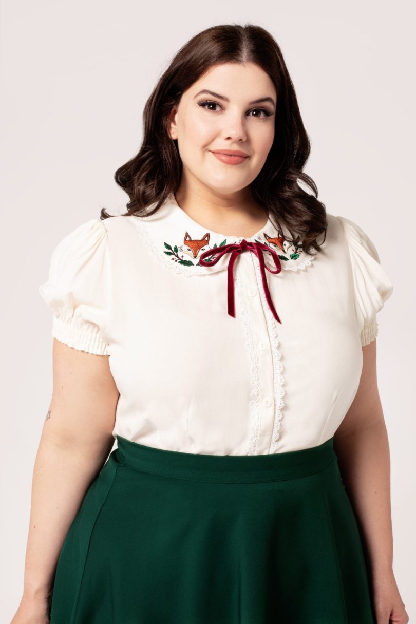 Basil Blouse  Shop now at Kitty Darling