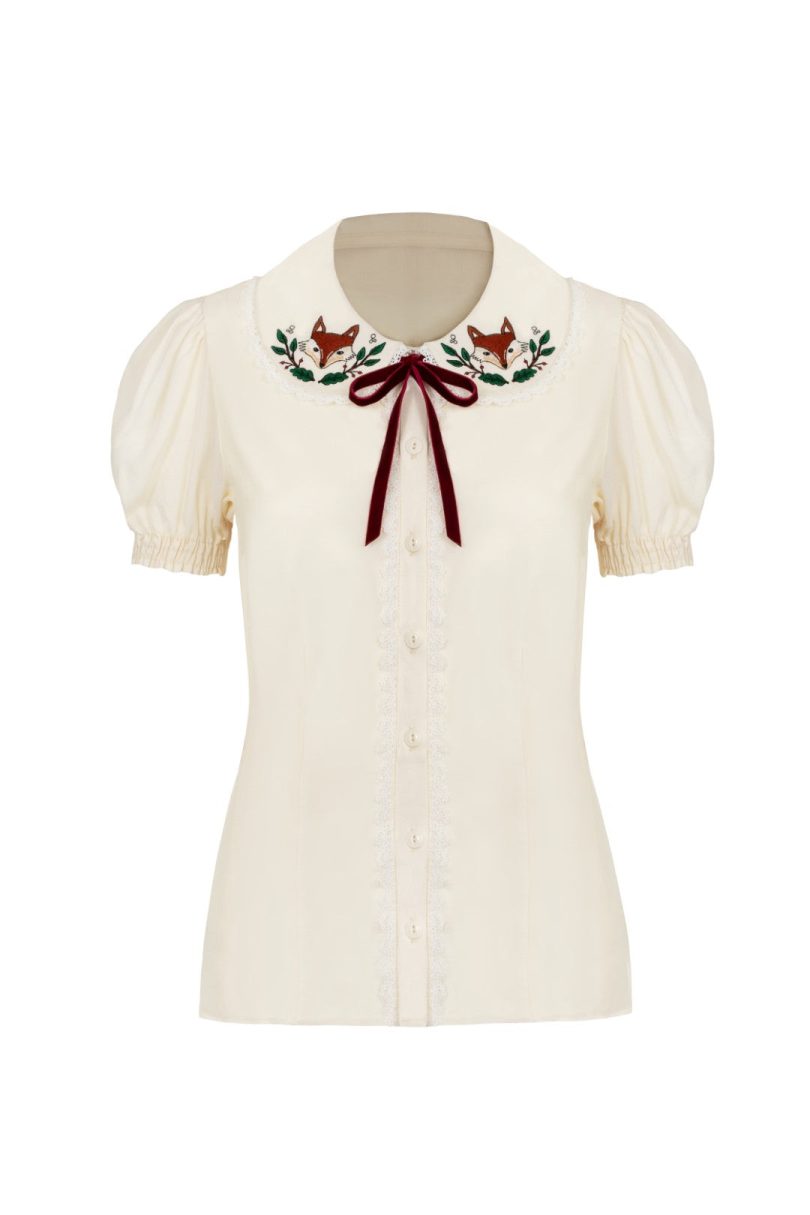 Basil Blouse  Shop now at Kitty Darling