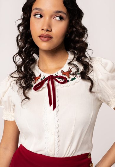 Basil Blouse – Shop now at Kitty Darling