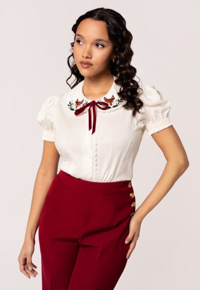 Basil Blouse – Shirts and Blouses | Kitty Darling