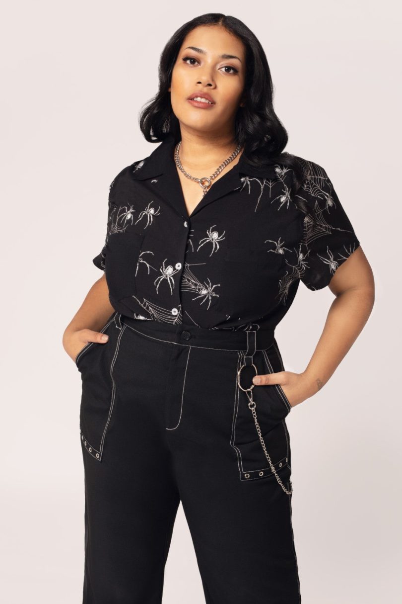 Grungy Spider Shirt  Shop now at Kitty Darling