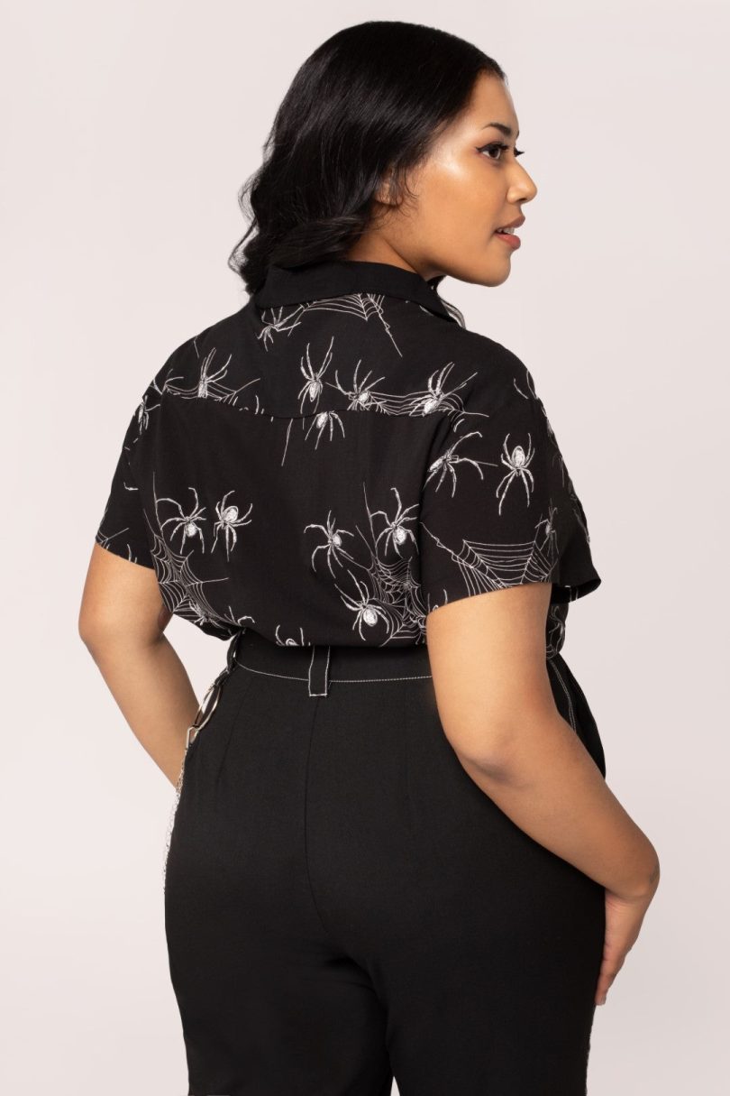 Grungy Spider Shirt  Shop now at Kitty Darling