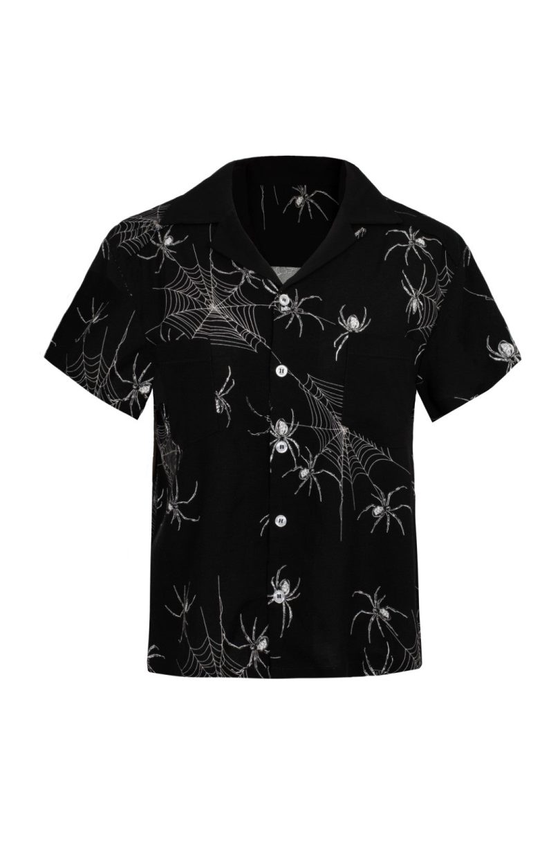 Grungy Spider Shirt  Shop now at Kitty Darling