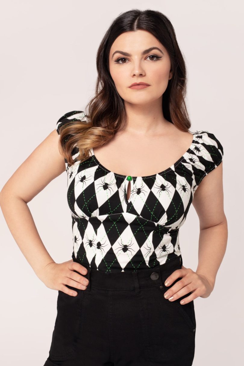 Regina Top – Shop now at Kitty Darling