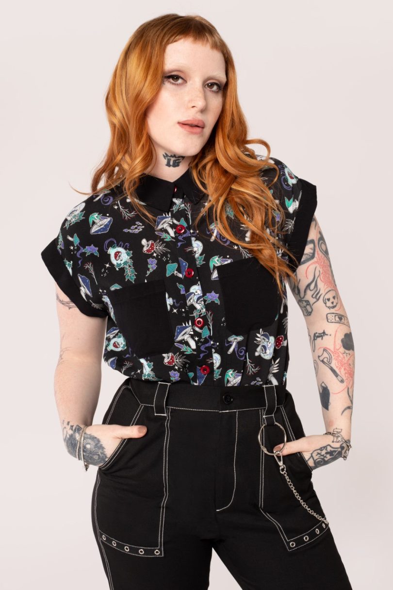 Amanita Shirt  Shop now at Kitty Darling