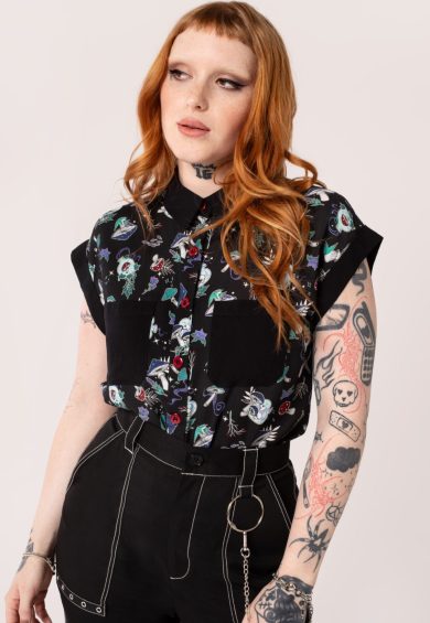 Amanita Shirt – Shop now at Kitty Darling