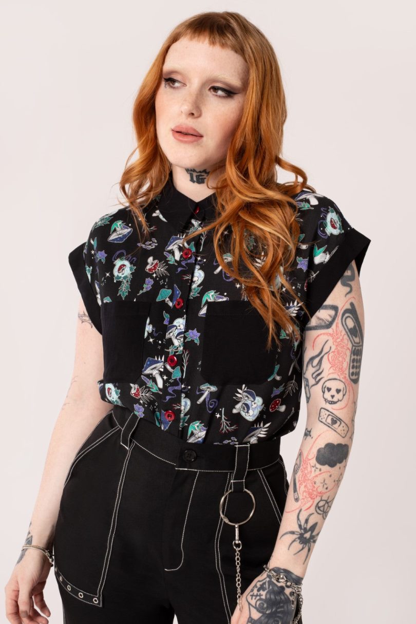 Amanita Shirt – Shop now at Kitty Darling