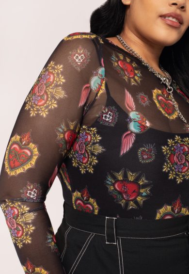 Amias Mesh Top – Uncategorised | Kitty Darling