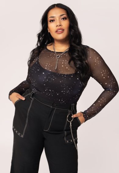 Zodiac Mesh Top – Shop now at Kitty Darling