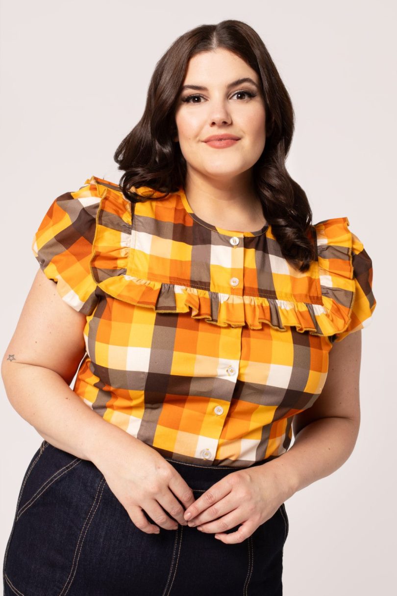 Darlene Blouse  Shop now at Kitty Darling