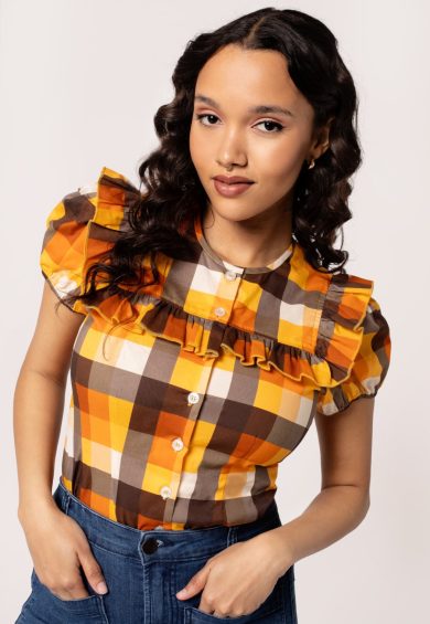 Darlene Blouse – Shirts and Blouses | Kitty Darling