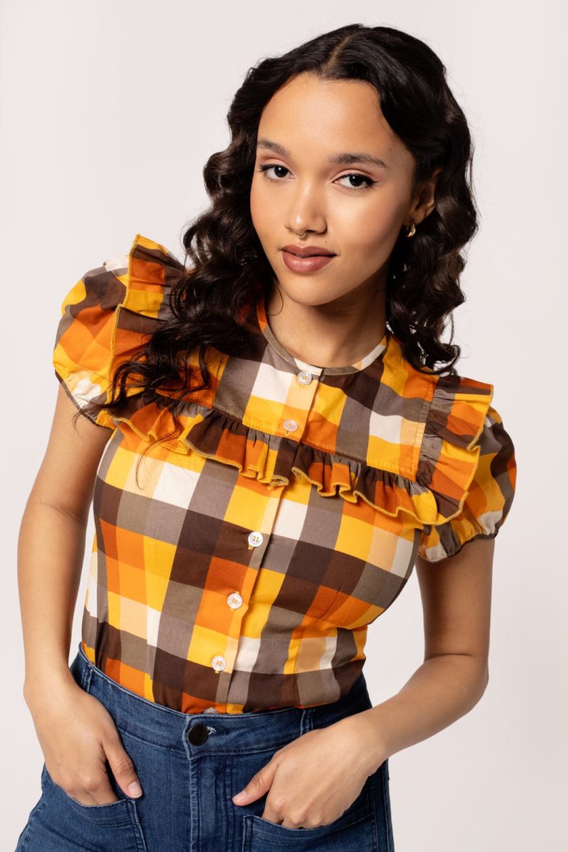 Darlene Blouse  Shop now at Kitty Darling