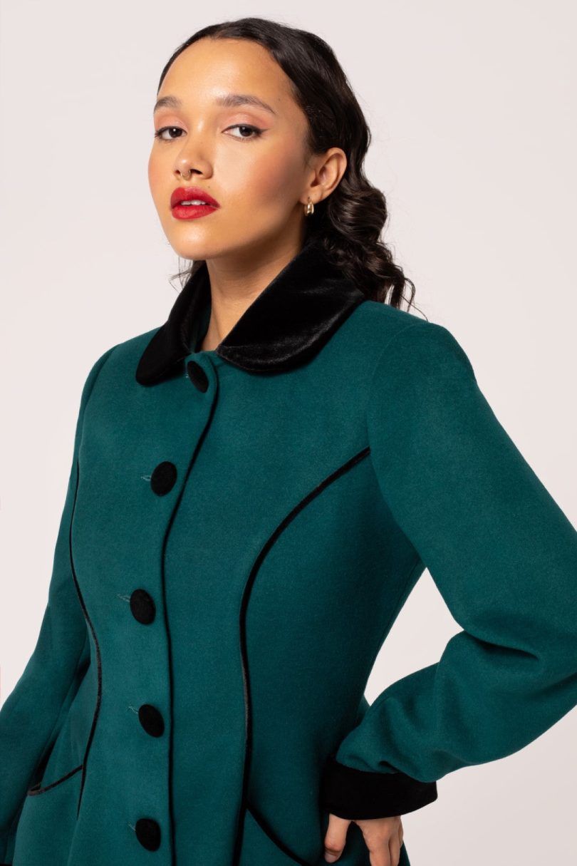 Harper Coat  Shop now at Kitty Darling