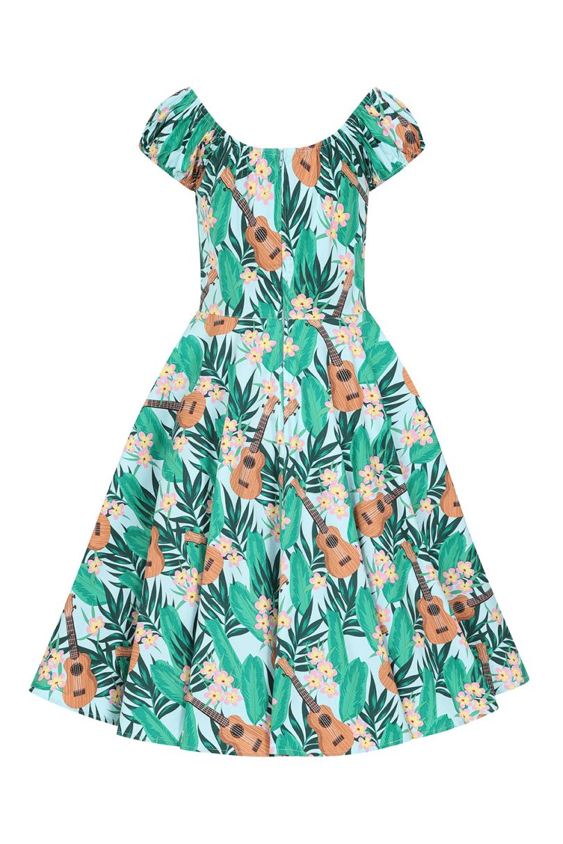 Ukulele 50's Dress  Shop now at Kitty Darling