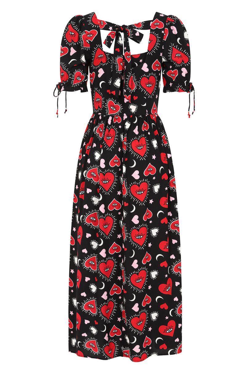 Kate Heart Dress  Shop now at Kitty Darling
