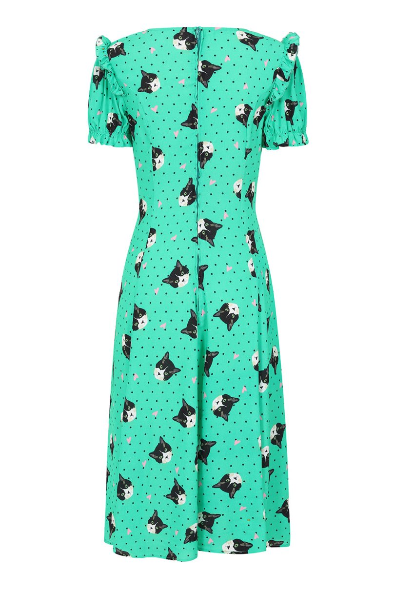 Love Cats Midi Dress  Shop now at Kitty Darling