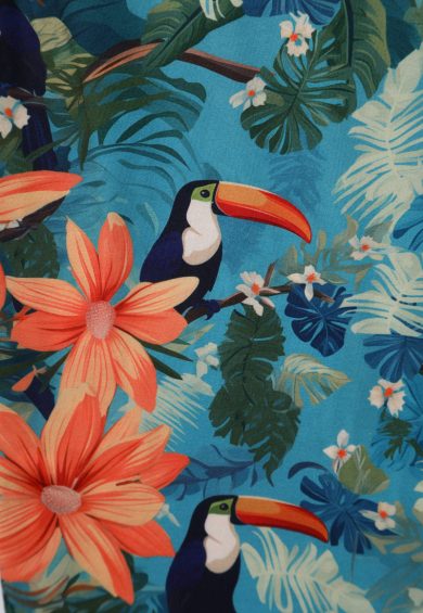 Brigitte Tropical Toucan Print Strappy Jumpsuit – Jumpsuits & Playsuits | Kitty Darling