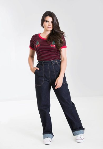Weston Denim Trousers – Shop now at Kitty Darling