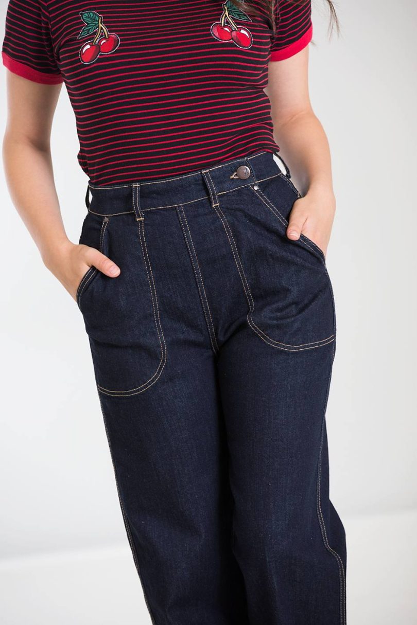 Weston Denim Trousers  Shop now at Kitty Darling