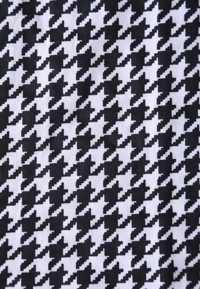 Cindy Black and White Vintage Dogtooth Dress – Dresses | Kitty Darling