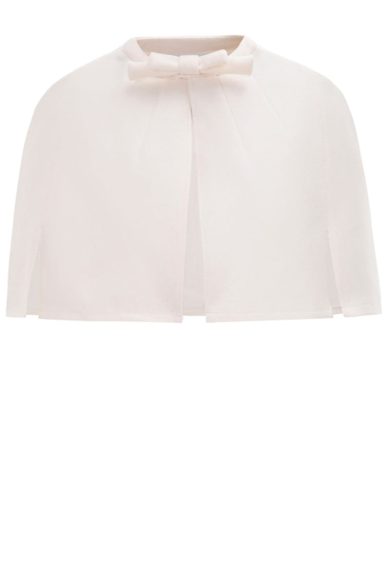 Sabrina Ivory Vintage Comfy Cape Shrug – Shop now at Kitty Darling