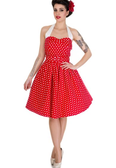 Sophie Two Toned Rockabilly 1950s Dress in Red – Shop now at Kitty Darling
