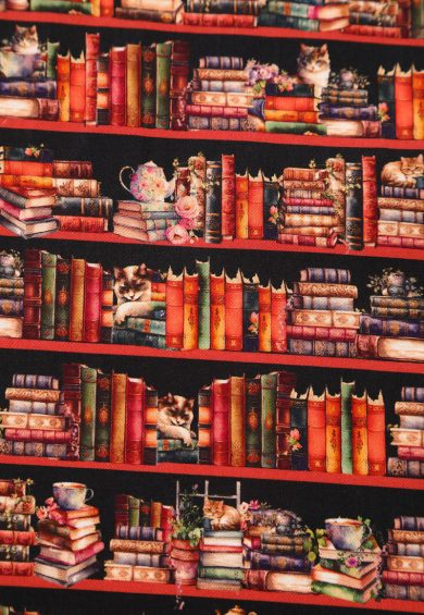 Penelope II Brown Rockabilly Cat & Book Print Shirt Dress – Shirt Dresses | Kitty Darling