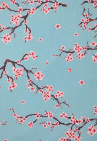 Donna Blue Cherry Blossom Tea Dress – Dresses | Kitty Darling