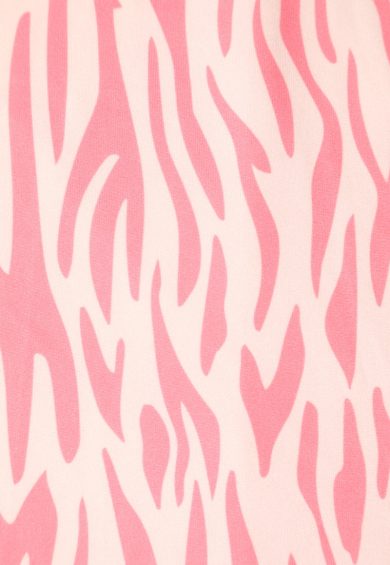 Donna Pink Petal Sleeves Flared Bust Tiger Print Summer Dress – Dresses | Kitty Darling