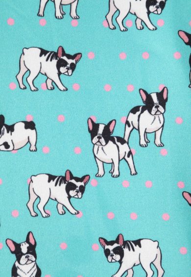 Patricia V-Neckline Green Frenchie Short Sleeved Dress – Shorts | Kitty Darling