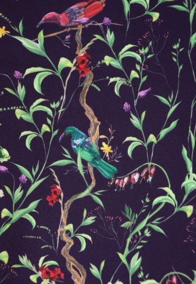 Scarlette Midnight Garden Bird Print Dress – Dresses | Kitty Darling