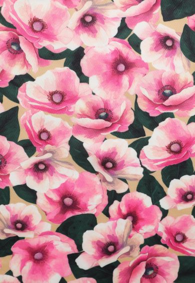 Lily Pink Poppy Floral Dress – Dresses | Kitty Darling