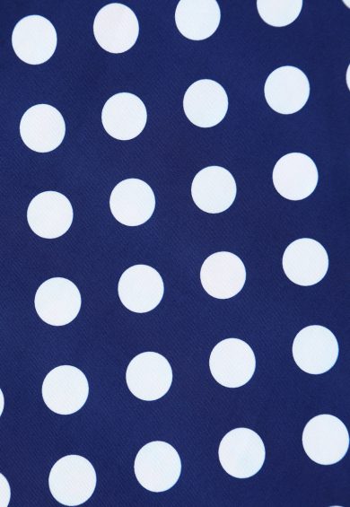 Lily Navy White Polka Dot Swing Dress – Dresses | Kitty Darling