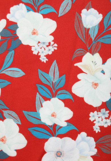 Lily Red Floral Off-Shoulder Dress – Dresses | Kitty Darling