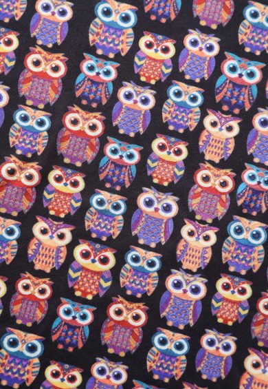 Julia Black 50s Style Aztec Owl Print Swing Dress – Dresses With Pockets | Kitty Darling