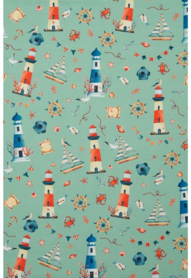 Amanda Scoop Neck Swing Dress in Nautical Print – Dresses | Kitty Darling