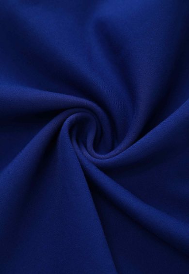 Beverly Royal Blue Cross-Over-Off-Shoulder Midi Dress – Dresses | Kitty Darling