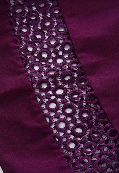 Tess Purple Crochet Lace Formal Dress – Dresses | Kitty Darling