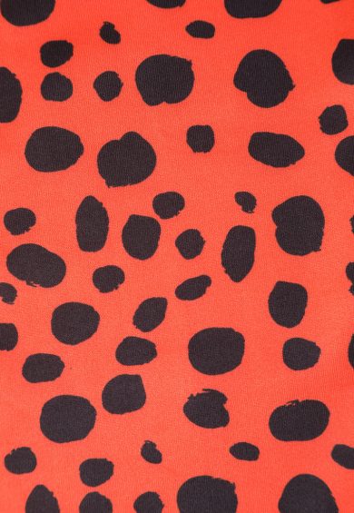 Lily Fitted Off-the-Shoulder Vintage Dress in Red/Black Polka Print – Dresses | Kitty Darling