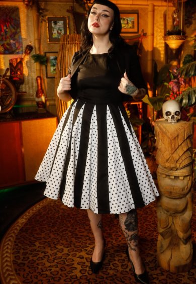 Lisette Three-Quarter Sleeve Black Bolero – Outerwear | Kitty Darling