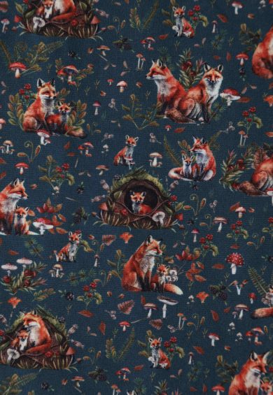 Billie Fox Den Print Dress – Dresses | Kitty Darling