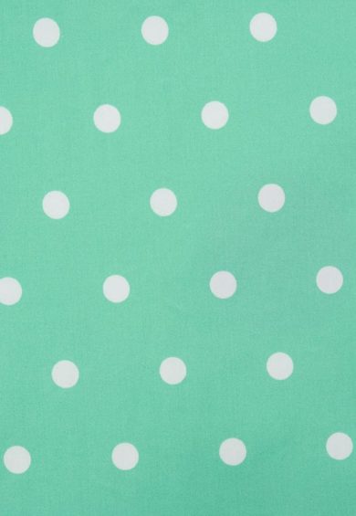 Amanda Scoop Neck Polka Dot Swing Dress in Mint and White – Dresses | Kitty Darling