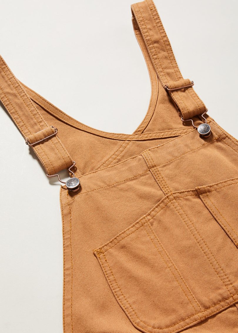 Stan Workwear Dungarees Brown  Shop now at Kitty Darling