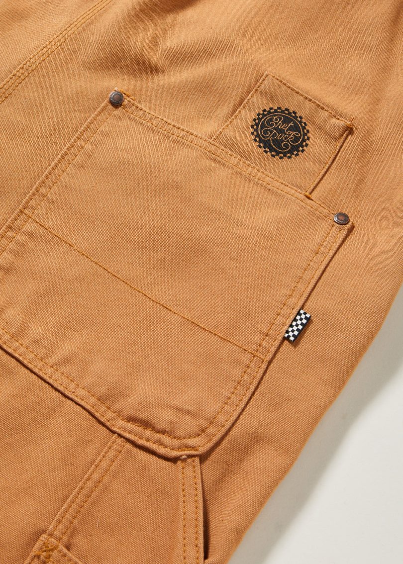 Stan Workwear Dungarees Brown  Shop now at Kitty Darling