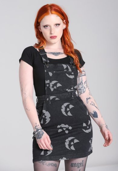 Jack-O-Lantern Pinafore Dress – Shop now at Kitty Darling