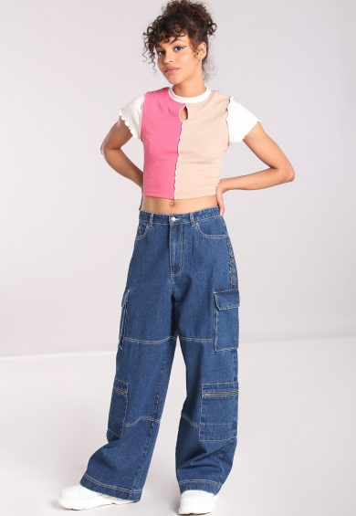 Cameron Jeans Blue – Shop now at Kitty Darling