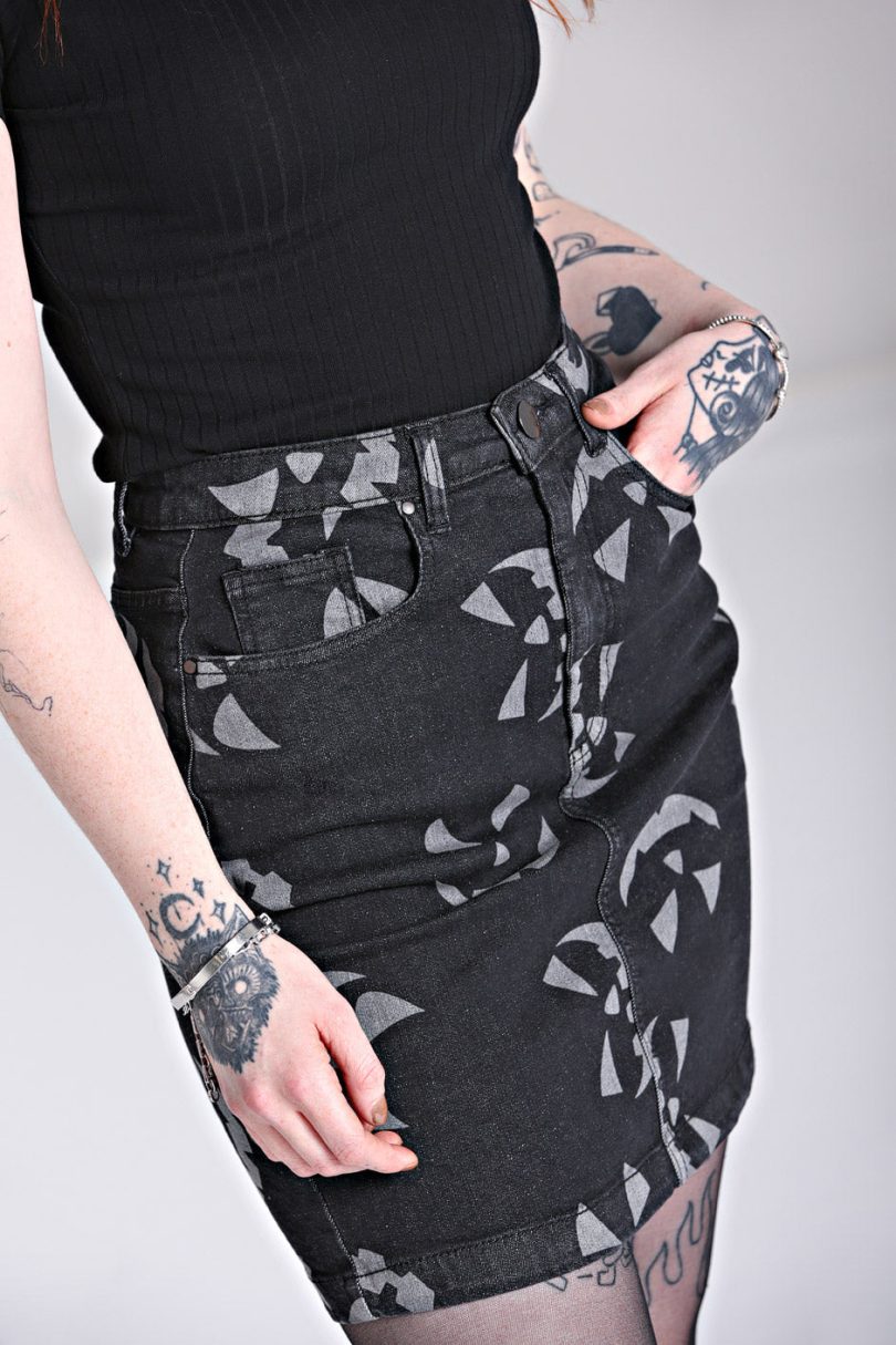 Jack-O-Lantern Skirt  Shop now at Kitty Darling