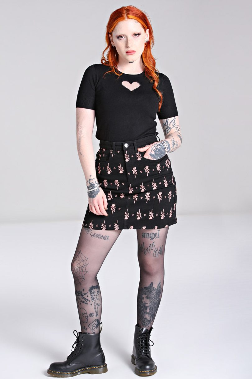 The Lover Skirt  Shop now at Kitty Darling